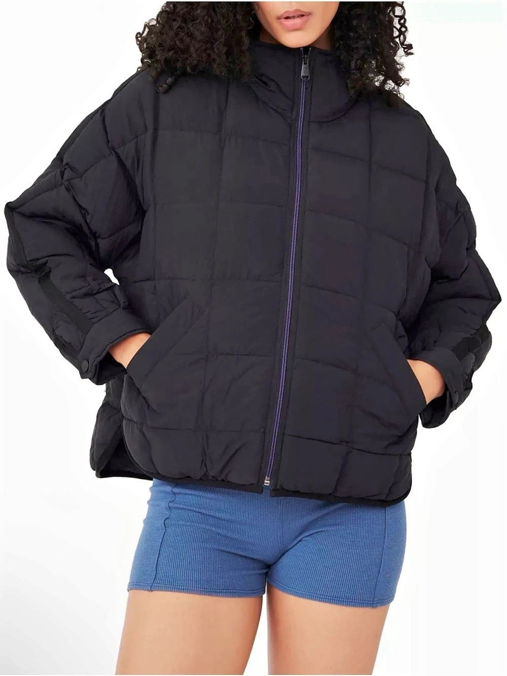 Free People Movement Black Pippa Jacket Size Medium